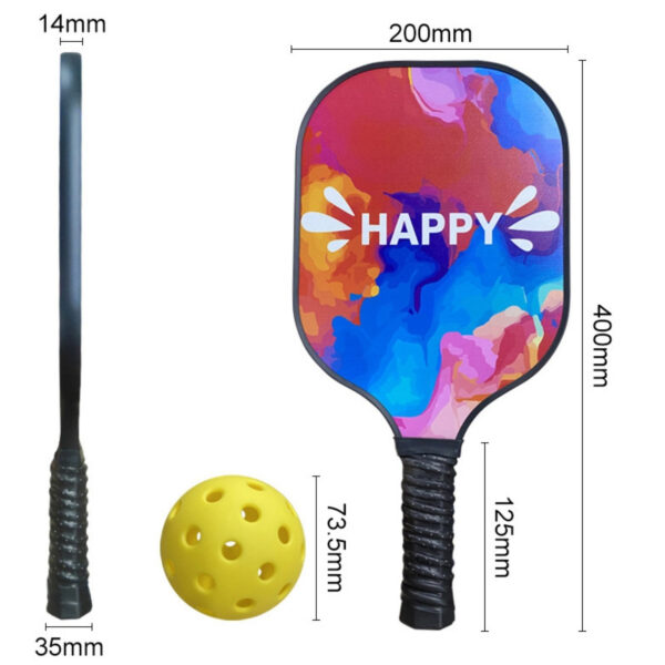 MJ003 - LCarbon Fiber Pickleball Paddle Set - Image 3