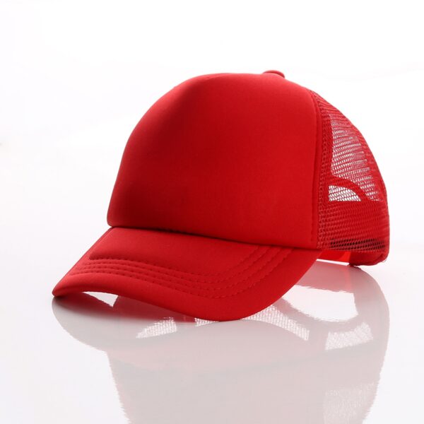 MJ018 - Mesh Back Trucker Cap - Image 18