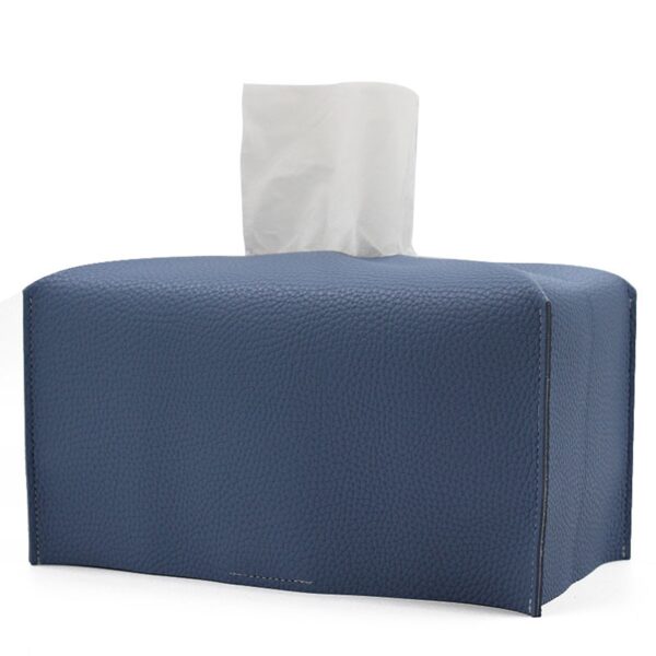 MJ025 - PU Leather Tissue Box Cover - Image 3