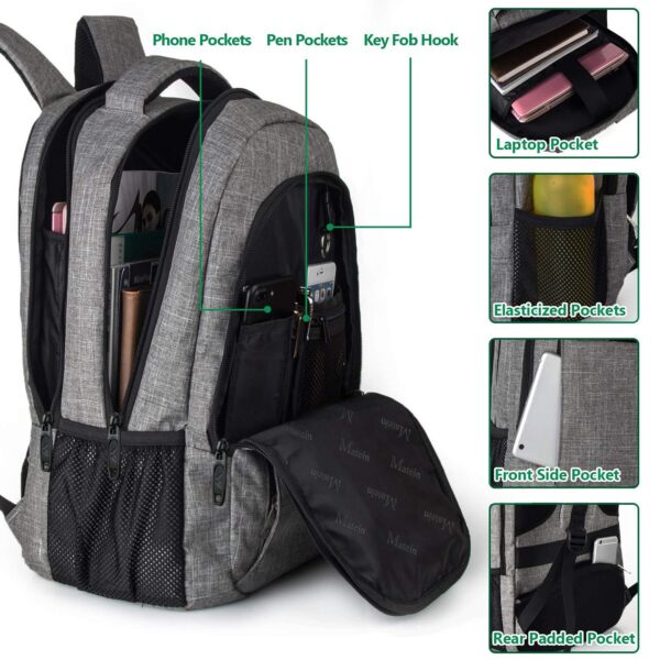 MJ028 - Durable Laptop Backpack - Image 4