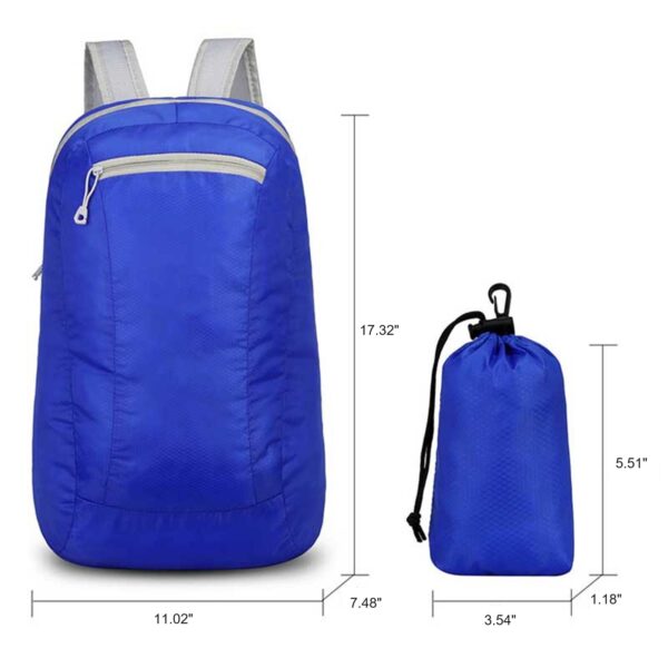 MJ037 - Water Resistant Packable Travel Daypack - Image 2