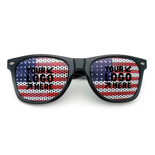 MJ074 - Aviator American Flag Sunglasses