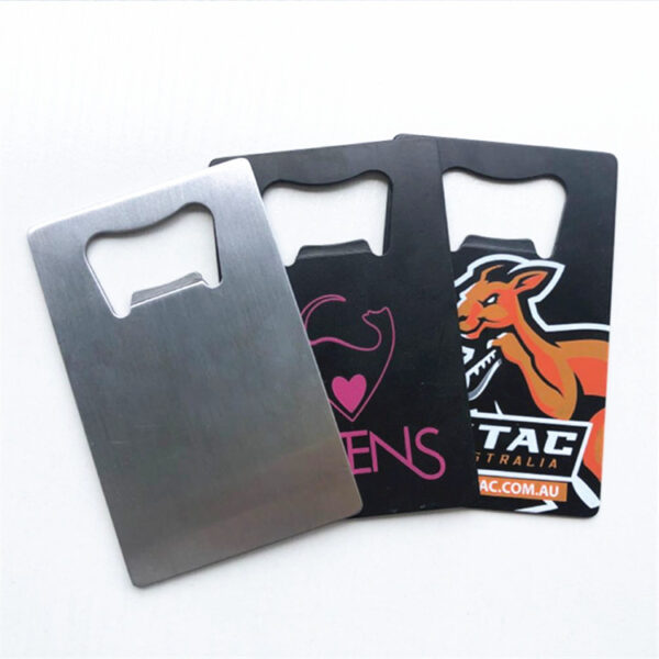 RX020 -Stainless Steel Credit Card Bottle Opener