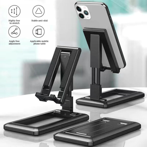 RX040 -Versatile Folding Desktop Holder for Phones and Tablets