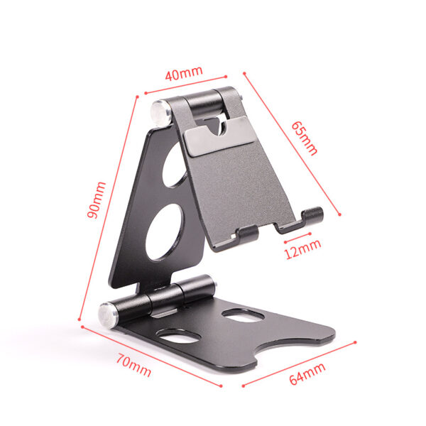 RX042 -Versatile Aluminum Stand for Cell Phones and Tablets - Image 2