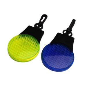 RX049 -Safety Reflector LED Blinking Light Clip
