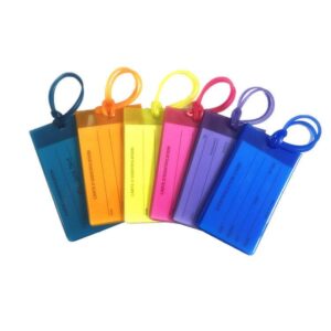 RX051 - Vinyl Pocket Bag & Luggage Tags