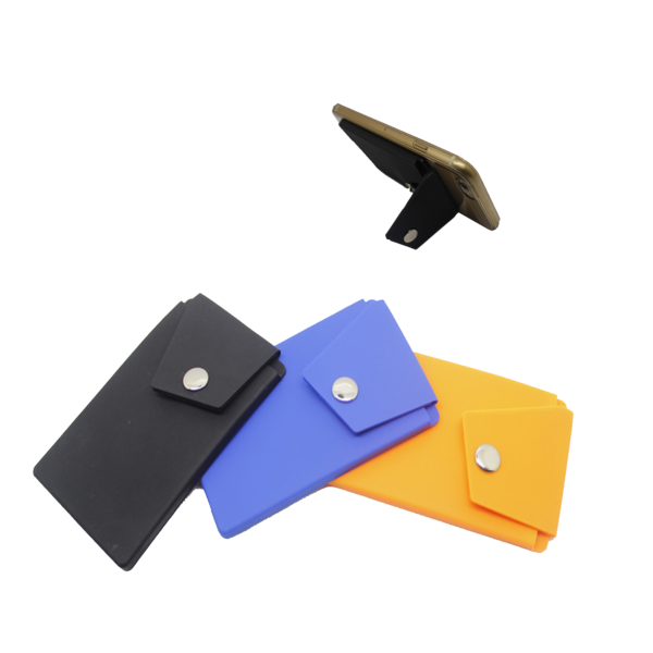 TL025 - Silicone Phone Holder with Wallet - Image 2