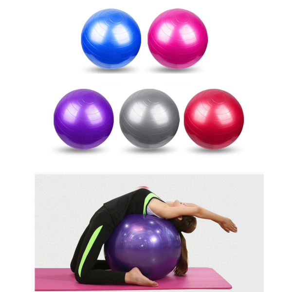 TL054 - 25 1/2" Massage Exercise Yoga Ball - Image 2