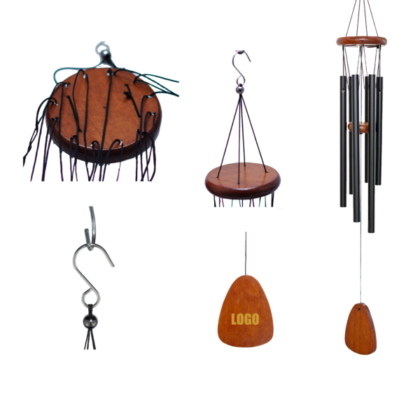 TL055 - Premium 6 Tube Wind Chime - Image 2