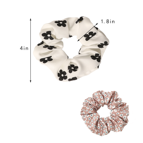 TL081 - Full Color Chiffon Scrunchies