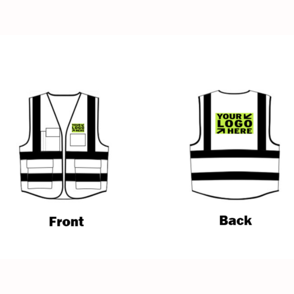 ZC038 - Safety Vest with Reflective Strips - Image 4