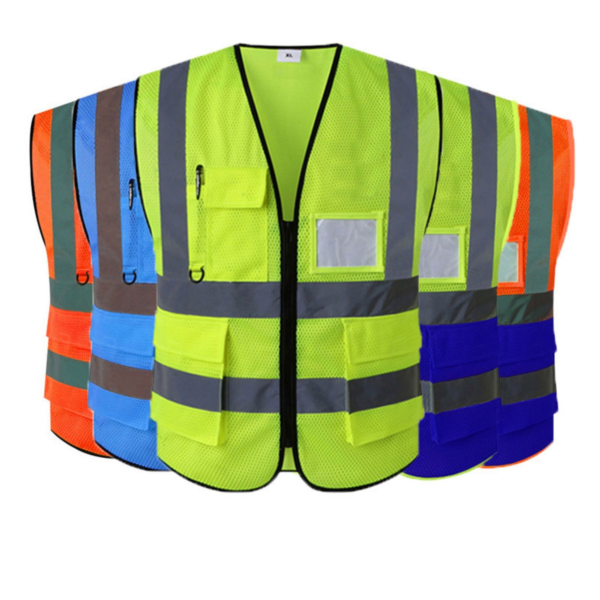 ZC038 - Safety Vest with Reflective Strips