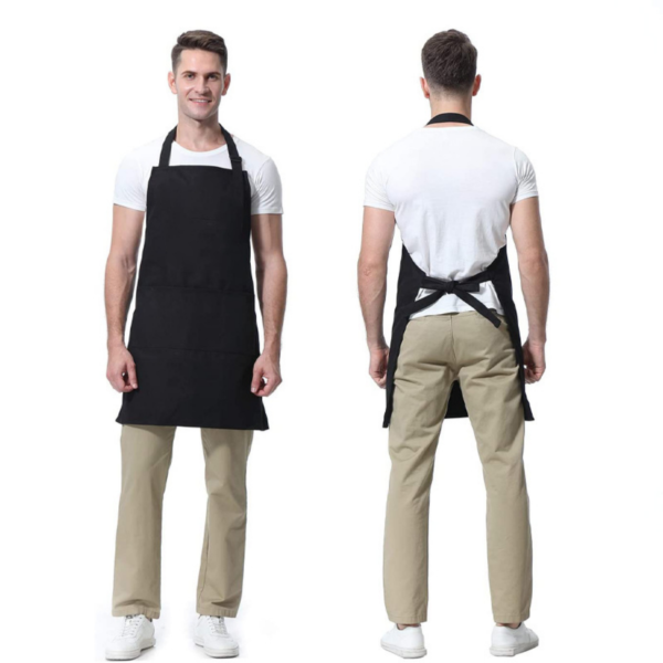 ZC039 - Black Cooking Apron