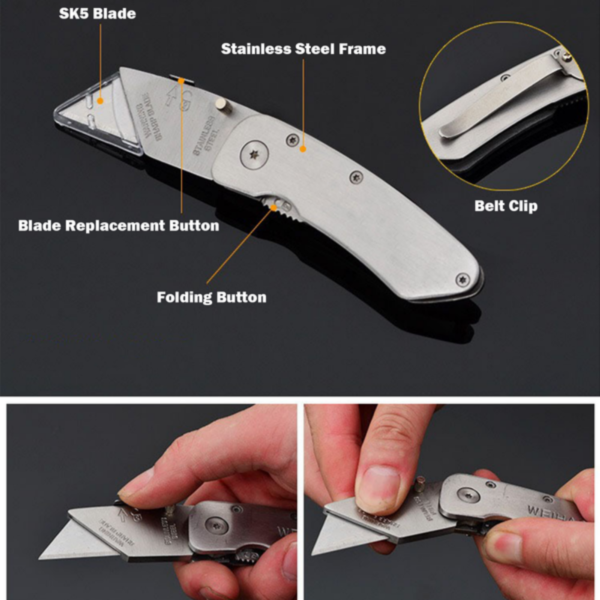 ZC086 - Stain Steel Slicing Knife - Image 2