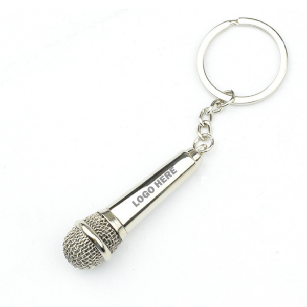 ZC091 - Microphone Key Chain - Image 2