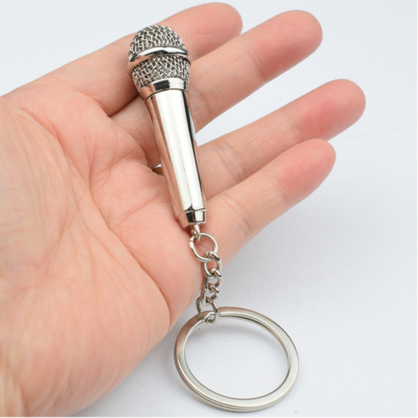 ZC091 - Microphone Key Chain - Image 4