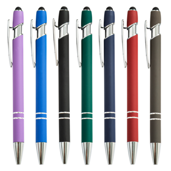 ZC094 - 5 5/8" L Stylus and Metal Ballpoint Pen