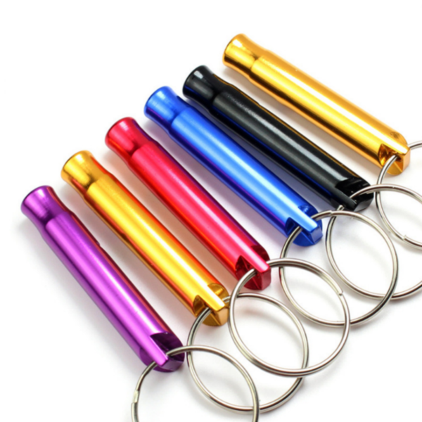 ZC105 - Aluminum Whistle Key Ring