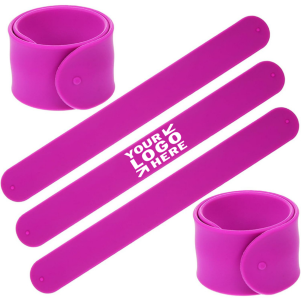 ZC106 - Silicone Slap Bracelet - Image 2