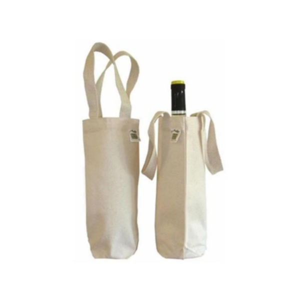 ZC121 - Canvas Wine Tote Bag - Image 2