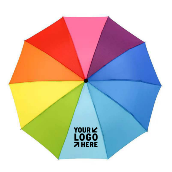 ZC137 - 38" Rainbow Folding Umbrella - Image 3