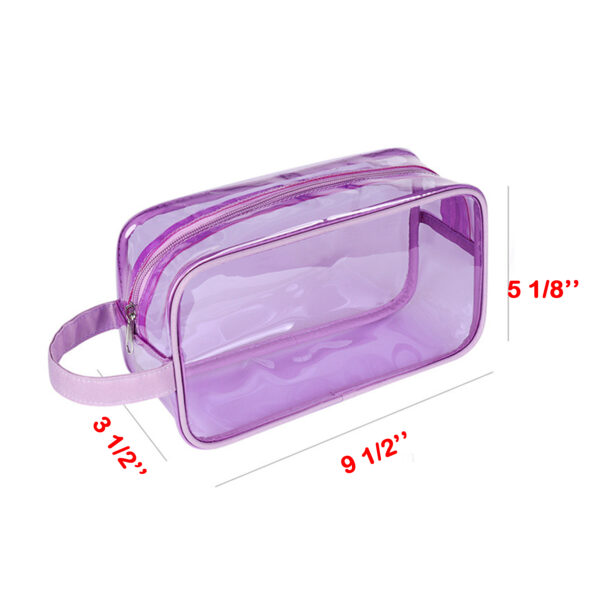 JZ017 - Portable Clear Travel Toiletry Bag