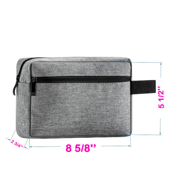 JZ019 - Cosmetic Bag with Zipper Closure