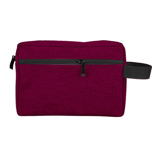 JZ019 - Cosmetic Bag with Zipper Closure - Image 4