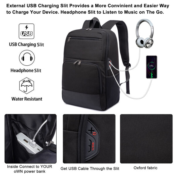 JZ024 - Multi-Purpose USB Charging Backpack - Image 3