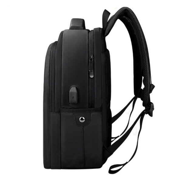 JZ025 - 15.6 Inch MP3 Music USB Charging Laptop Back Pack - Image 4