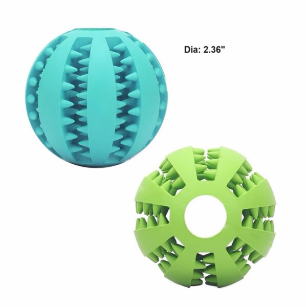 MJ086 - Nontoxic Bite Resistant Teething Toys Ball - Image 2