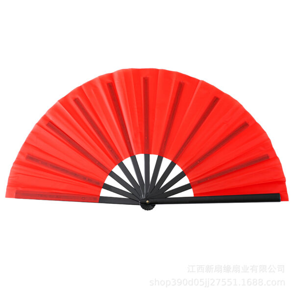 MJ093 - 13” Folding Hand Fan With UV Reactive Ink - Image 9