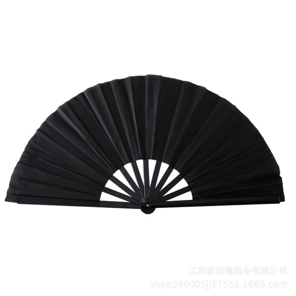 MJ093 - 13” Folding Hand Fan With UV Reactive Ink - Image 8