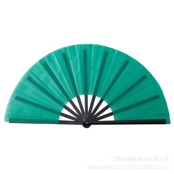 MJ093 - 13” Folding Hand Fan With UV Reactive Ink - Image 5