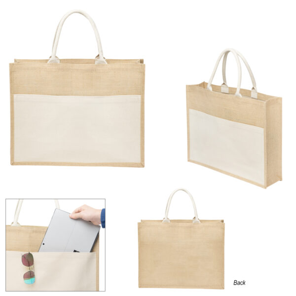 RX179 - JULIA JUTE TOTE BAG - Image 2