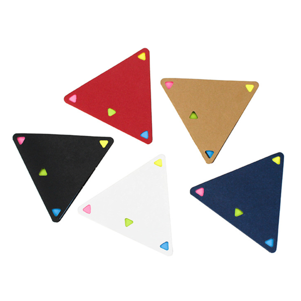 TL117 - Triangular 4-color Notebook - Image 2