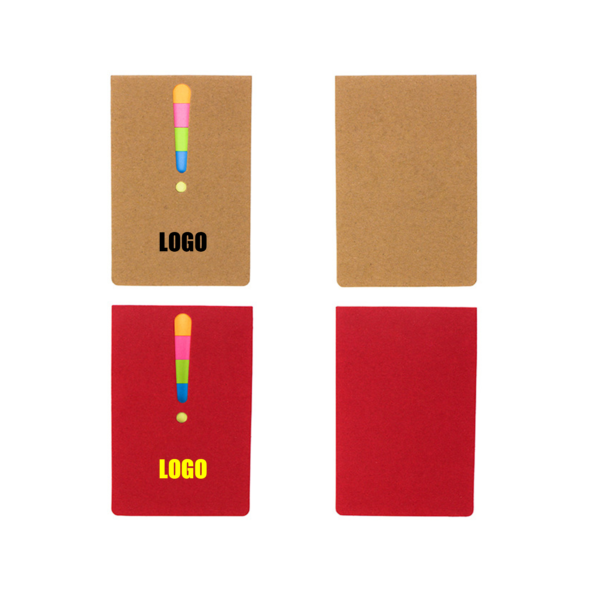 TL118 - Exclamation 5-color NoteBook