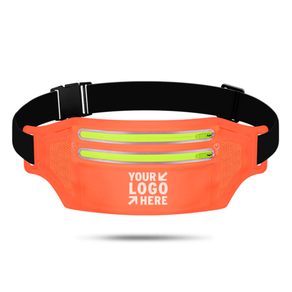 TL167 - Breathable Double Zipper Sports Fanny Pack - Image 8