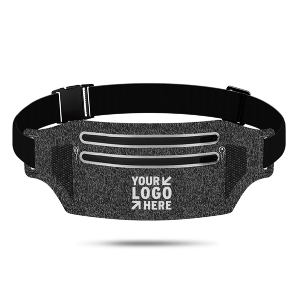 TL167 - Breathable Double Zipper Sports Fanny Pack - Image 6