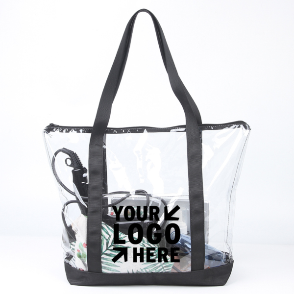 ZC159 - Clear Causal Tote Bag - Image 3