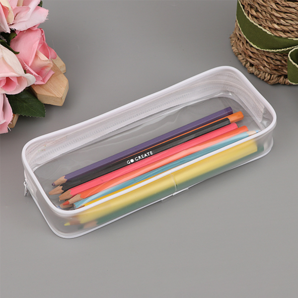 ZC168 - PVC Pencil Zipper Pouch - Image 3