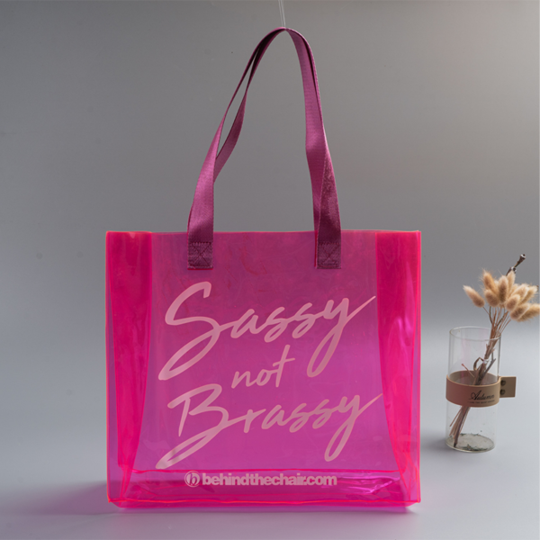 ZC173 - Holographic Laser Shopping Tote Bag