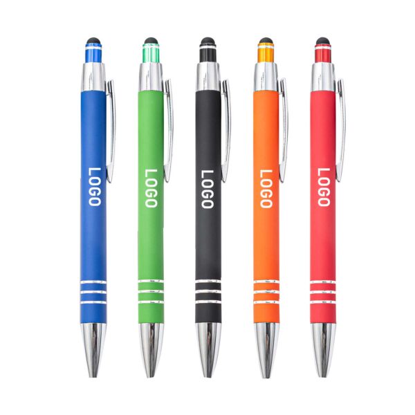 JZ117 - Velvet Touch Aluminum Stylus Pen