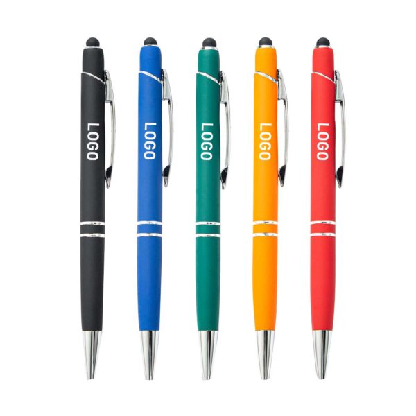 JZ119 - Metal Stylus Soft Touch Pen