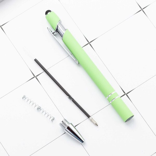 JZ113 - Touch Aluminum Ballpoint Pen - Image 2