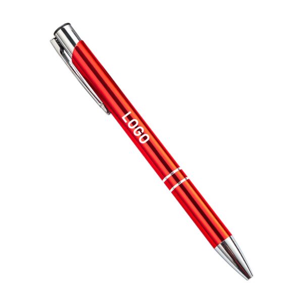 JZ114 - Click Action Metal Ballpoint Pen - Image 3