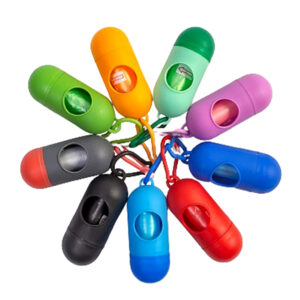 JZ108 - Pill Shape Pet Waste Bag Dispenser