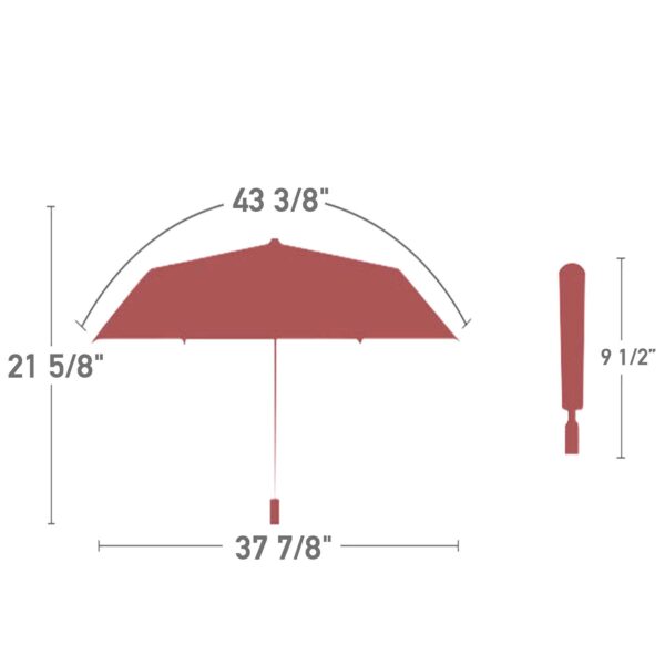 JZ111 - Auto-Open Folding Umbrella - Image 4