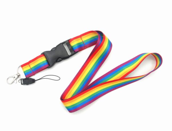 RX195 - Rainbow Lanyard - Image 3